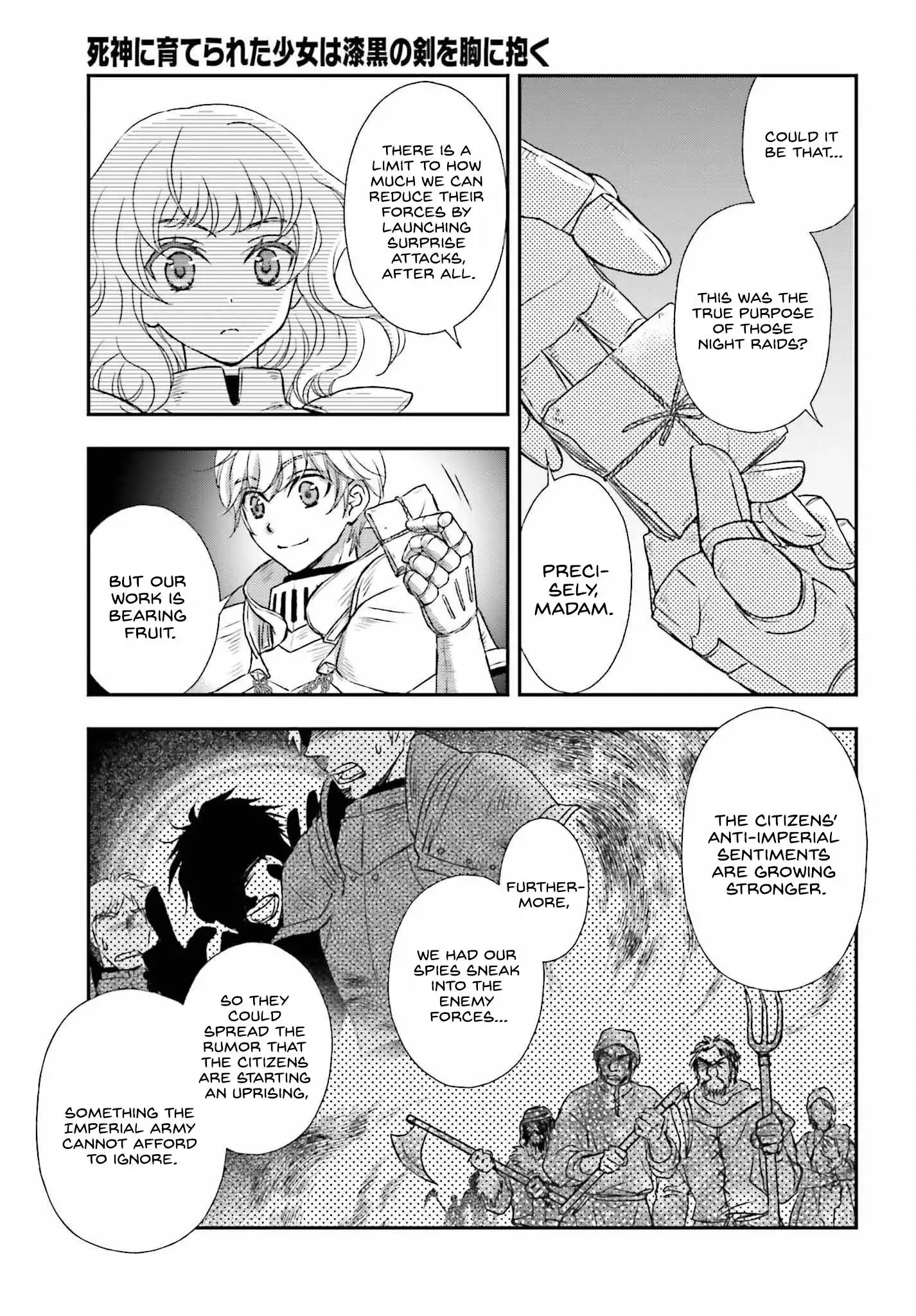 The Little Girl Raised by Death Holds the Sword of Death Tightly Chapter 34 4